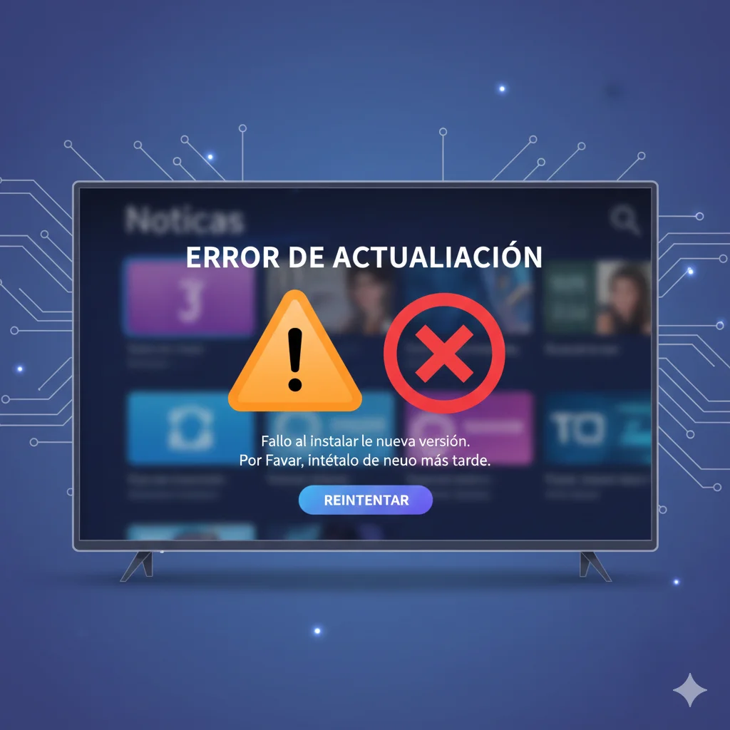 error actualizacion magis tv solucion