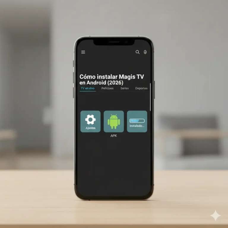 Cómo instalar Magis TV en Android (Guía completa 2026)