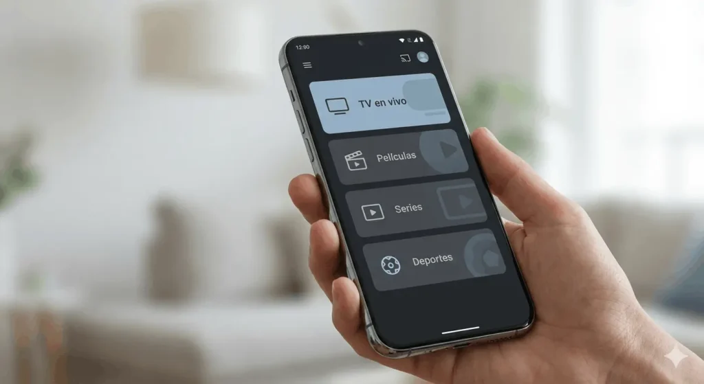 qué es magis tv 2026 en un teléfono android con interfaz de streaming
