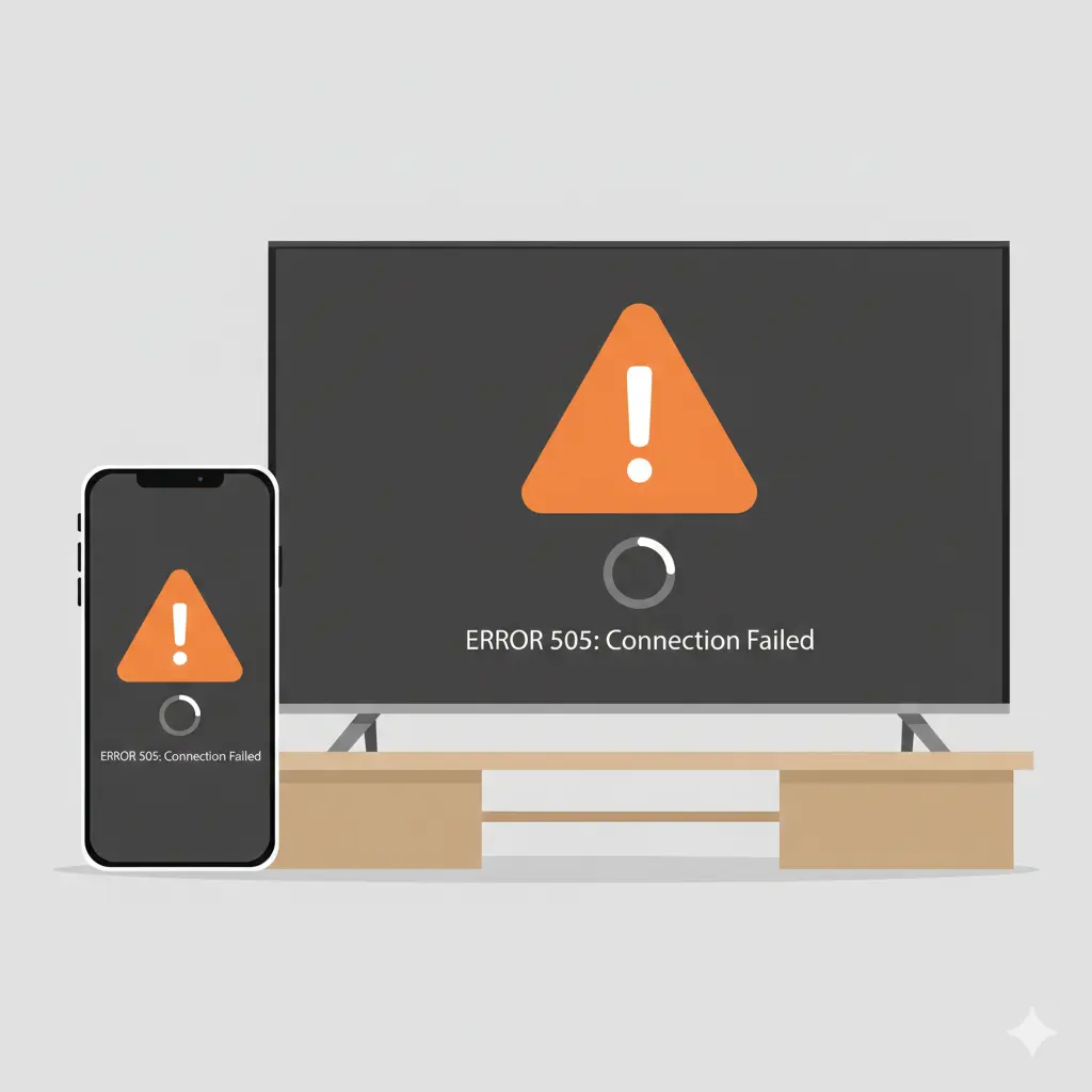 magis tv error 505 solucion